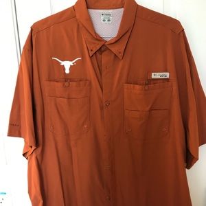 2 Columbia University of Texas Shirts